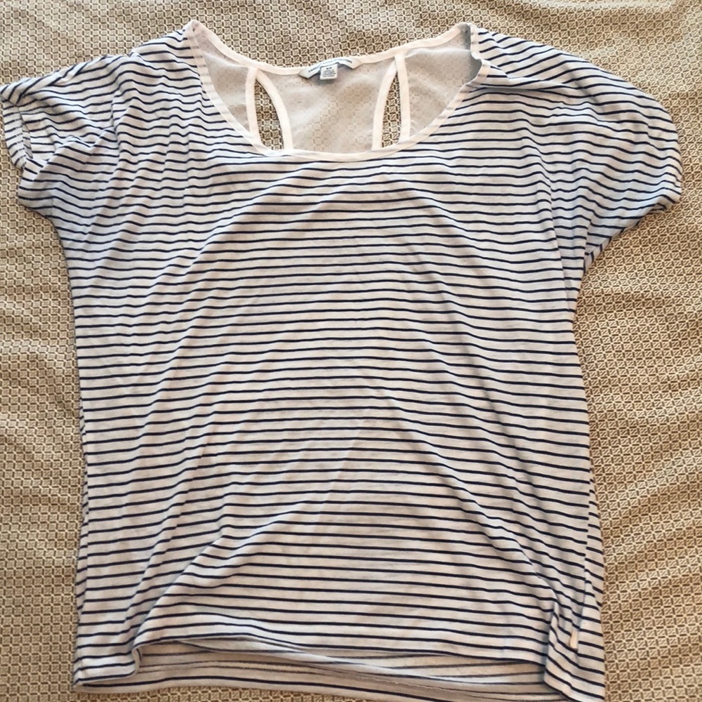 Baggy stripped tee